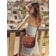 thumbnail image 2 of Bolso bandolera para mujer pequeño para sillín y bolso de hombro, A-large-marrón, L, 2 of 5