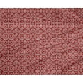 thumbnail image 4 of oneOone Polyester Lycra Red Fabric Geometric Bandhani Quilting Supplies Print Sewing Fabric By The Yard 56 Inch Wide, 4 of 4