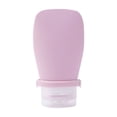 thumbnail image 1 of WRKEKC Clearance 60ml Travel-Sized Squeeze Bottle for Cosmetics, Silicone Liquid Container with Flip-Top Lid (11.7x5.5x3.5cm), 1 of 8