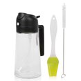 thumbnail image 1 of Pulverizador Aceite Mister Cooking Oil Spray Frasco Vidrio + 2 Cepillos 470ml/16oz, 1 of 9