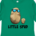 thumbnail image 4 of Inktastic Little Spud Potato Father and Child Boys or Girls Long Sleeve Toddler T-Shirt, 4 of 5