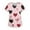 Light pink #003, variant on Valentine Day Nursing Scrubs Womens V Neck Quick Dry Short Sleeve Cute Scrubs Love Heart Print Plus Size Uniforms with Pockets Watermelon Red 5XL
