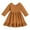 Coffee, variant on FhsagQ Dress for Girls Little Girls Spring and Autumn Solid Color Dress Girls Long Sleeve Round Neck A Line Skirt Girls Easter Dresses 5T-6T Girls' Dresses Size 10-12 6-12 Months