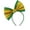 H, variant on St. Patrick's Day Headbands, Hair Ties & Scrunchies Set for Women and Girls, Festival Party Hair Accessories with Shamrock Prints,E