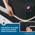 thumbnail image 2 of Guardmax Jersey Knitted Short Queen Zippered Mattress Encasement - Waterproof & Bed Bug Proof Mattress Protector - Comfortable, Soft, and Noiseless Zippered Bedding - Dust Mite Proof (60 x 75 x 12), 2 of 7