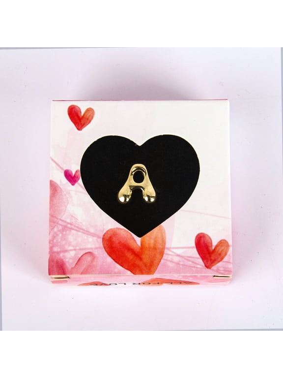 Puffy Initial Rings for Women, Distinctive Balloon Letter Jewelry, Adjustable A-Z Open Alphabet Fashion Accessory