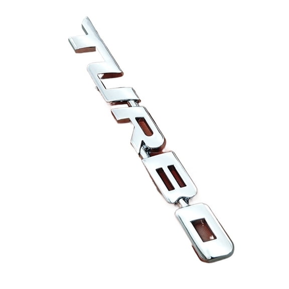 3D ABS Chrome Black Car Sticker Logo TURBO Side Badge Rear Trunk Emblem Decals For Car Sport TURBO Universal Accessories
