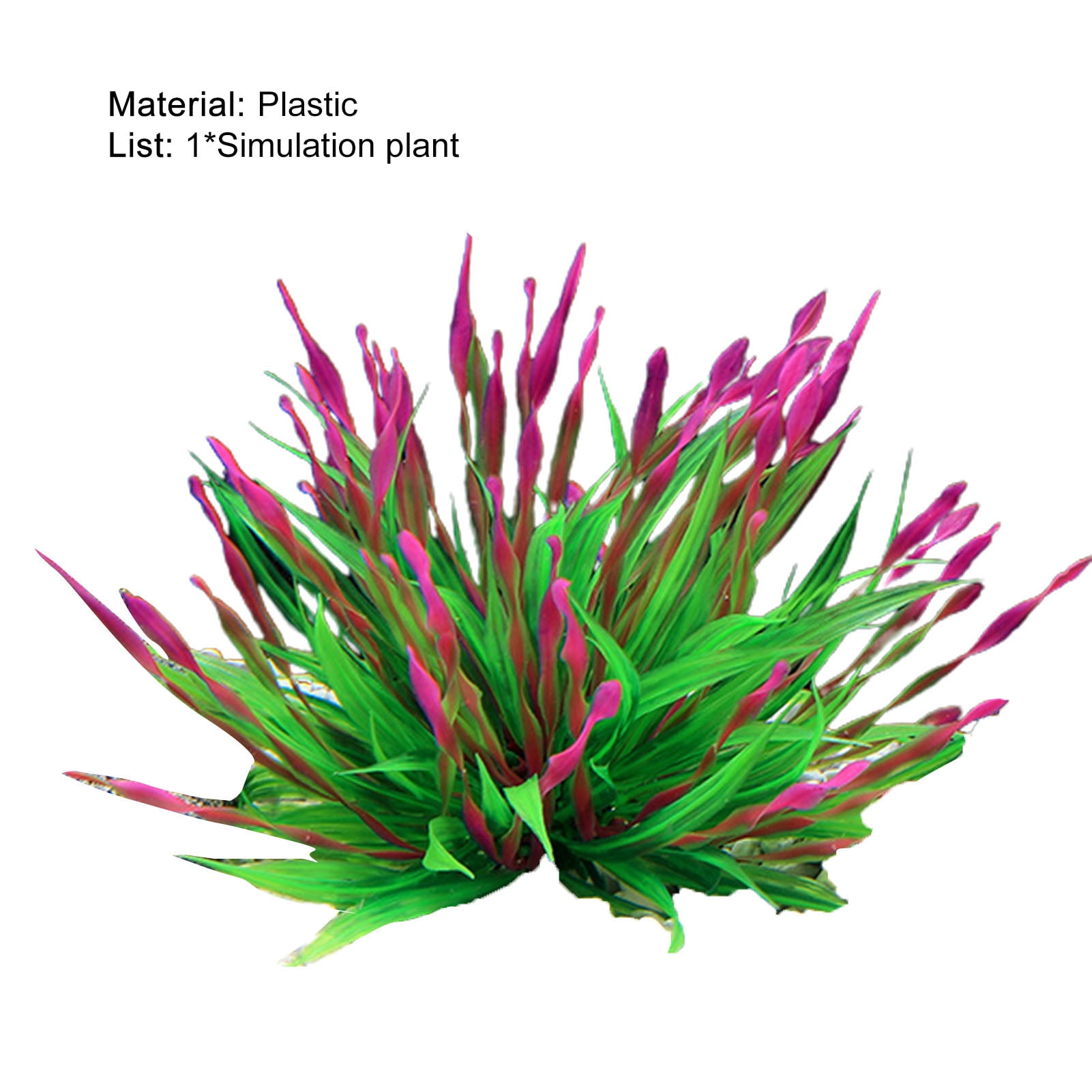 Walbest Artificial Aquariums Plants Plastic Fish Tank Plants for Aquarium Decorations