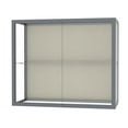 thumbnail image 6 of Waddell 2282MB-BZ Champion 36 x 30 x 14 in. Wall Case with Four 14 in. Half-Length Shelves, Mirror Back - Dark Bronze, 6 of 7