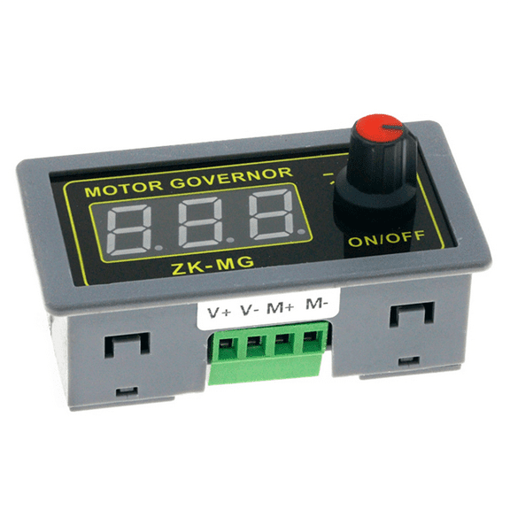 DC5V-30V 12v 24v 5A DC Motor Controller PWM Adjustable Speed Digital Display Encoder Duty Ratio Frequency -MG