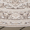 thumbnail image 4 of SAFAVIEH Cabana Joshua Medallion Indoor/Outdoor Area Rug, Beige/Ivory, 6'7" x 6'7" Round, 4 of 16