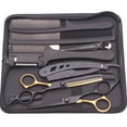 thumbnail image 3 of Hair Cutting Scissors 6' JP Stainless Barber Scissors Thinning Shears Hair Scissors Haircut Set Comb Razor Dropshipping C1001, 3 of 4