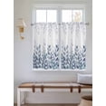 thumbnail image 2 of Spring Blue Eucalyptus Living Room Curtains 2 Panel, Botanical Green Leaf Country Cafe Window Treatment, Farmhouse Bedroom Bathroom Kitchen Curtains Drapes 104"x54", 2 of 6