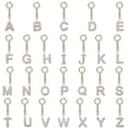 thumbnail image 7 of Osdhezcn Individualized Letter Charm Keyring Sparkling Crystal Accents Sturdy Metal Craft, 7 of 7