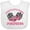 AA-White, variant on Inktastic Daddy's Racing Princess Pink Race Car Boys or Girls Baby Bib