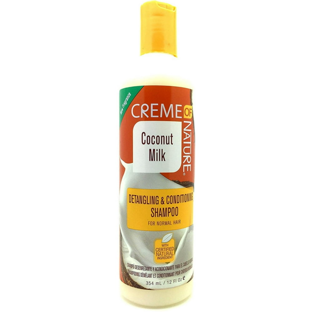2 Pack - Creme of Nature Detangling & Conditioning Shampoo, Coconut ...