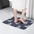 thumbnail image 4 of West Highland White Terrier Flannel Non Slip Door Rugs,Washable Door Mats Indoor,Decorative Door Mats,Dirt-Resistant and Absorbent Doormat for Entrance,Bedroom,Kitchen,Bathroom,31.5x17in(80x43cm), 4 of 4