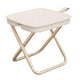 thumbnail image 4 of Taburete de camping, taburete de pesca, silla de picnic, silla pequeña plegable para viajar Caqui, 4 of 9