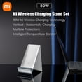 thumbnail image 2 of Xiaomi Mi 80W Juego de soporte de carga inalámbrica Cargador inalámbrico rápido Base de es Abanopi Soporte de carga, 2 of 5