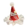 thumbnail image 1 of Pinza para el pelo navideña, decoración navideña, pinza para el pelo para fiestas temáticas, festivales, disfraces Rojo, 1 of 8