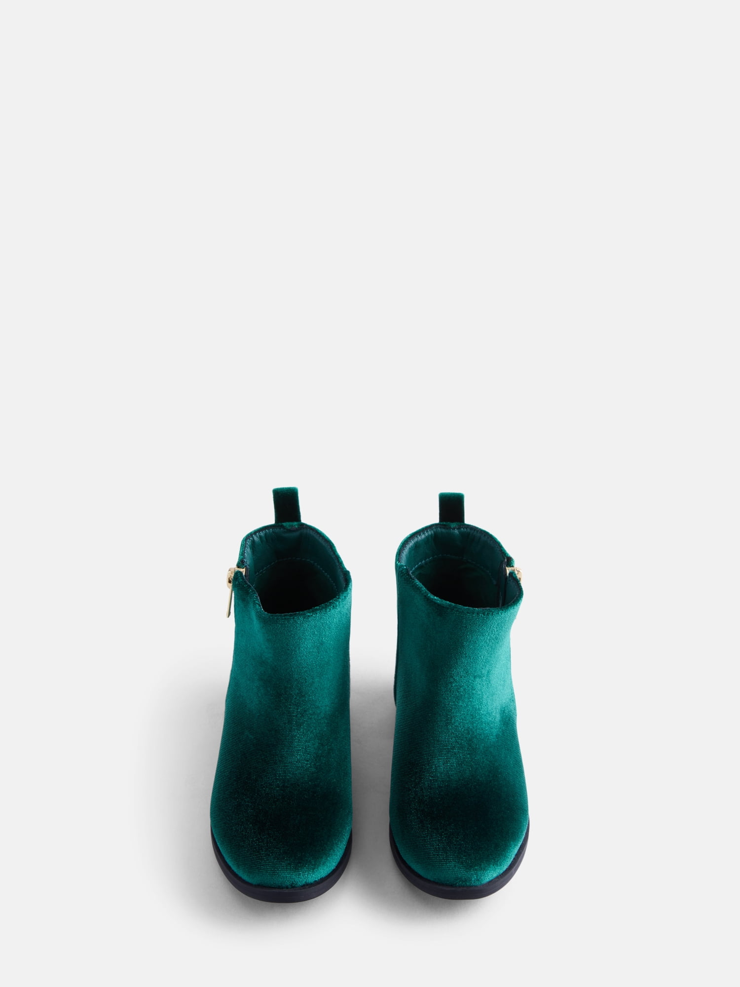 Wonder Nation Girls Faux Suede Velvet Boots