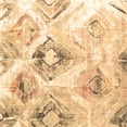 thumbnail image 1 of Ahgly Company Indoor Square Abstract Brown Contemporary Area Rugs, 7' Square, 1 of 4