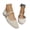 Beige, variant on Mary Jane Flats for Women Dressy Comfortable Square Toe Ballet with Buckle Strap Retro Casual Shoes Black 36