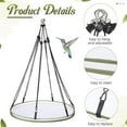 thumbnail image 6 of FashionCha Bird Seed Catcher Tray Birds Feeding Platform Sturdy Outdoor Garden Accessories 1 Piece, 6 of 9