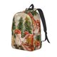thumbnail image 1 of Balery Holiday Christmas Stars Mochila Clásica Impresa Básica para Viaje, Mochila Escolar Resistente al Agua, Mochila de Lona con Correas Ajustables-Medium, 1 of 5