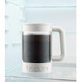 thumbnail image 2 of Bodum Bean Cold Brew Press and Iced Coffee Maker, 51 Ounce, White, 2 of 5