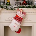 thumbnail image 4 of ZPAQI 2 Pack Christmas Socks for Holiday Decoration and Gifting Knitted Present Bags, 4 of 18