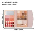 thumbnail image 3 of QunYou Multi-Functional Makeup Palette, Matte & Pearlescent Eyeshadow, Lip Color, Blush Multi-Use Cosmetic, 3 of 9