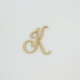 thumbnail image 1 of 1 Pc, 5 Inch X 1/4 Inch Thick Lavanderia Font Wood Letters K Great For Craft Project, 1 of 3
