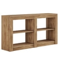 thumbnail image 5 of Fnova Farmhouse Console Table, 3-Tier Rustic Wooden Entryway Table, Multifunctional Sofa Table for Living Room, Hallway, Foyer, 5 of 16