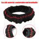 thumbnail image 3 of Cubiertas De Volante Funda Universal para volante de coche de seda helada de 38cm, transpirable, negro y rojo Sywqhk Accesorios para autos y motos, 3 of 7