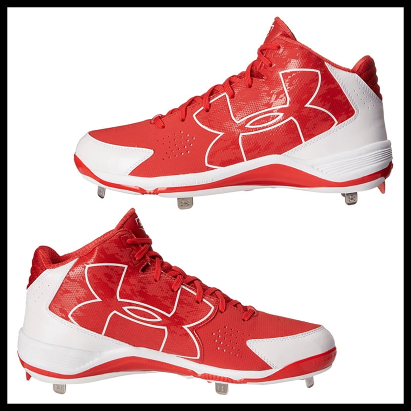 under armour ignite mid st baseball cleat