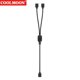 thumbnail image 1 of DQrwqpou Divisor Ventilador Chasis ARGB 30 Cm 1 A 2/3/4 para Ventiladores Tira PC (negro 1 A 2), 1 of 9