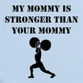 thumbnail image 2 of CafePress - My Mommy Is Stronger Than Your Mommy Body Suit - Baby Light Bodysuit, Size Newborn - 24 Months, 2 of 4