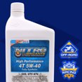 thumbnail image 5 of Nitro Lubricants 5W-40 4 Stroke Engine Oil – Semi-Synthetic, 1 Quart (4-Pack), 5 of 9