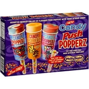 Phillyswirl: Push Popperz Assorted Swirled Italian Ice Flavored W/Sweet N' Sour Candy Candy, 16.5 fl oz