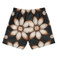 thumbnail image 2 of Geometric Flowers Boys' Swim Trunks Board Shorts Beach Pants Bathing Bottoms 3T, 2 of 8