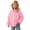 Pink-10, variant on Mitankcoo Sherpa Hooded Jacket for Girls Warm Fleece Zip Up Long Sleeve Hoodie Fall Winter Coat Outerwear
