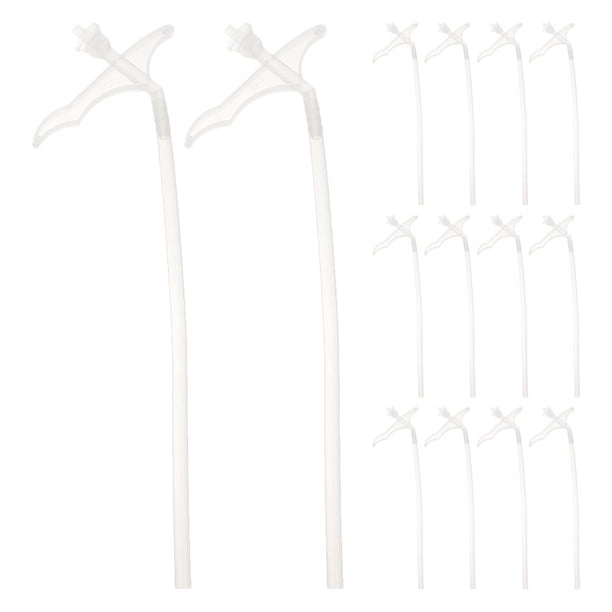 Tubo de espuma extendido de 20 piezas para aplicador de espuma en aerosol Diy, tubo de plástico transparente, tubo de repuesto de espuma en aerosol, herramienta aplicadora de epoxi