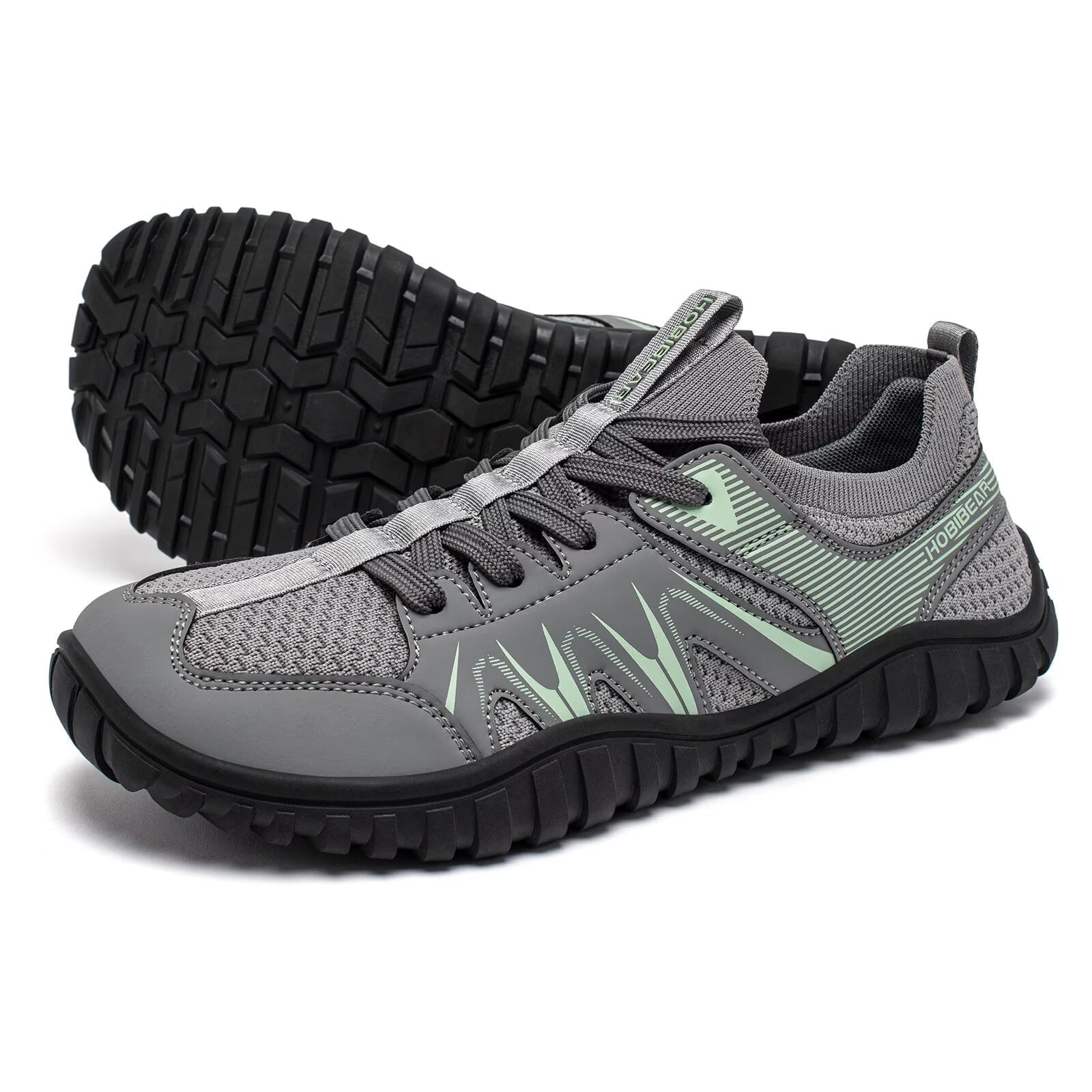 HOBIBEAR Barefoot Shoes for Women Men Slip On Wide Toe Box Walking Sneakers
