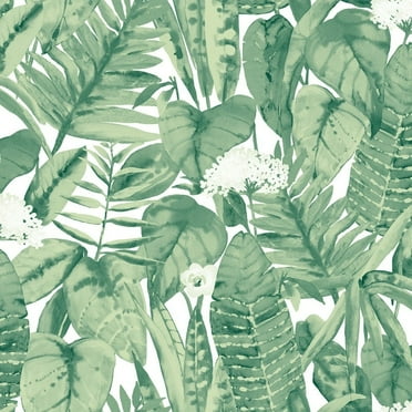 Tempaper  Tropical Peel and Stick Wallpaper - 56 sq. ft.