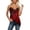 Wine, variant on Daznico Womens Satin Lace Camisole V-Neck Spaghetti Straps Asymmetric Hem Elegant Casual Layering Tank Top,L