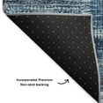 thumbnail image 3 of Addison Rugs Mayfield Washable Traditional Patchwork Blue Rectangle Rug, 9' x 12', 3 of 6