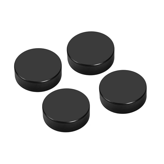 Hockey Pucks 4Pcs Black