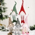 thumbnail image 3 of 1pc Christmas Faceless Forest Old Man with Light Decoration Tree Top Doll Christmas Doll Decor Christmas Tree Pendant Winter Gift Gray, 3 of 8