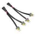 thumbnail image 1 of Cable del arnés de cableado del enchufe del faro cable de conversión macho a hembra duradero de cobre para faros 2 piezas resistente al calor para camioneta enchufe de cable ANGGREK Otros, 1 of 8